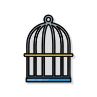 bird cage doodle N3