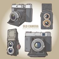 Old Cameras Set N2