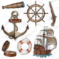 Items on the marine theme N39