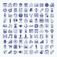 Doodle Web Icons N12