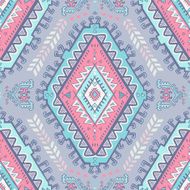 Tribal Mexican vintage ethnic seamless pattern N49