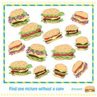 Vector Illustration - Educational Game for Children N3