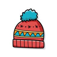 winter hat doodle N26