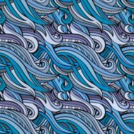 Vector seamless abstract nature pattern N10