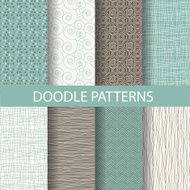doodle seamless pattern N26