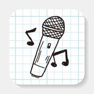 doodle microphone N76