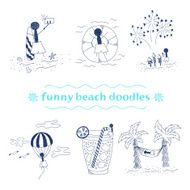 funny beach doodles N2