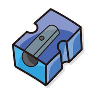 Pencil sharpener color doodle N3