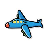 airplane color doodle N2