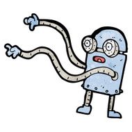 Cartoon Robot N240