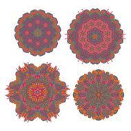 Round ornaments Indian patterns Mandalas N2