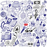 music party - doodles set N2