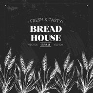 Bread design template Vector illustration