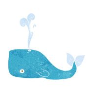 Cartoon Whale N78