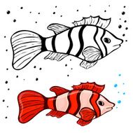Fish Coloring Pages N12
