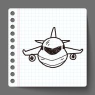 airplane doodle N84