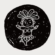brazil dancer doodle N6