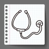 doodle stethoscope N15