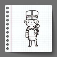 pharaoh doodle N30