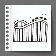 Roller coaster doodle N5