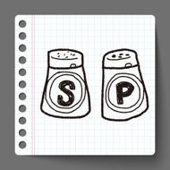 salt pepper doodle N33