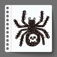 spider doodle N21