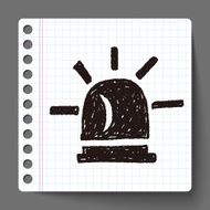Warning Light doodle N5
