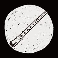 Flute doodle N5