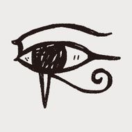 pharaoh eye doodle N6
