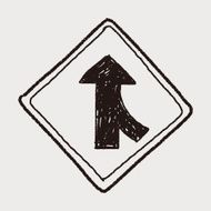 Traffic merges doodle N35