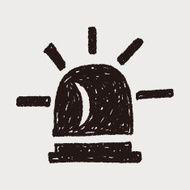 Warning Light doodle N6