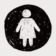 woman doodle N12