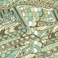 Doodle Abstraction seamless pattern N3