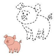 Connect the dots (pig) N3