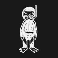 diver doodle N9