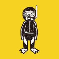 diver doodle N11