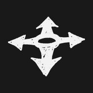 GPS arrow doodle N12