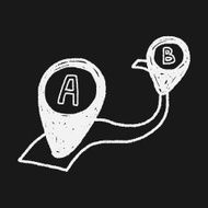 map location doodle N65