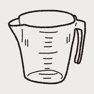 measuring cup doodle N11