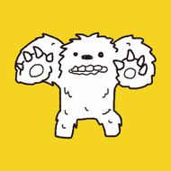 monster doodle N114