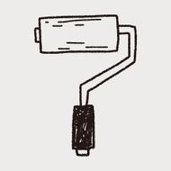 paint brush doodle N21