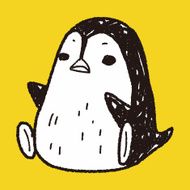 penguin doodle N15