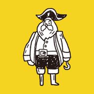 pirate captain doodle N11