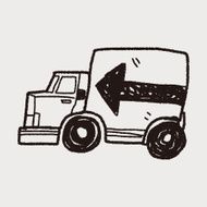 truck doodle N133