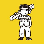 worker doodle N14