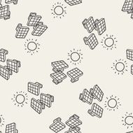 solar energy doodle