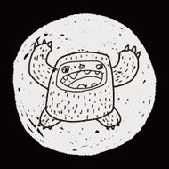 monster doodle N116