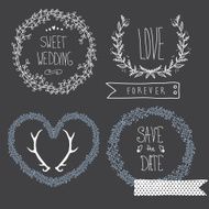 Wedding graphic set N3