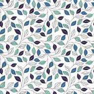 Vector seamless floral pattern N162