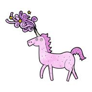 cartoon magical unicorn N9